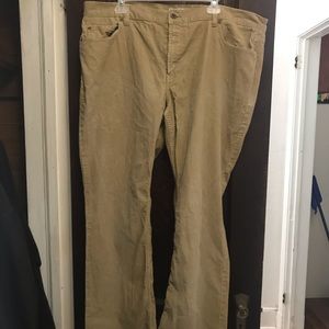 Old Navy Tan Curduroy Women’s Pants 20 Tan